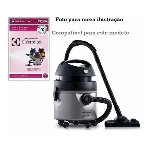 Kit C/ 3 Saco Aspirador Pó Electrolux A10 Electrolu Original