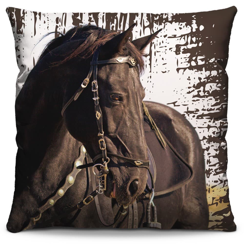 Capa De Almofada 40x40 Cavalo