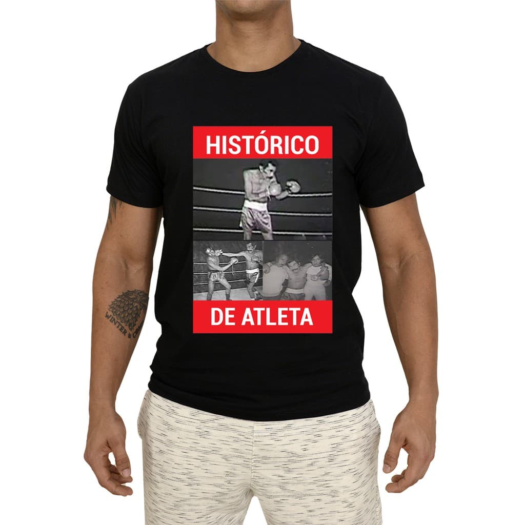 Camiseta Masculina Seu Madruga Boxeador Histórico De Atleta Camisa De Algodão