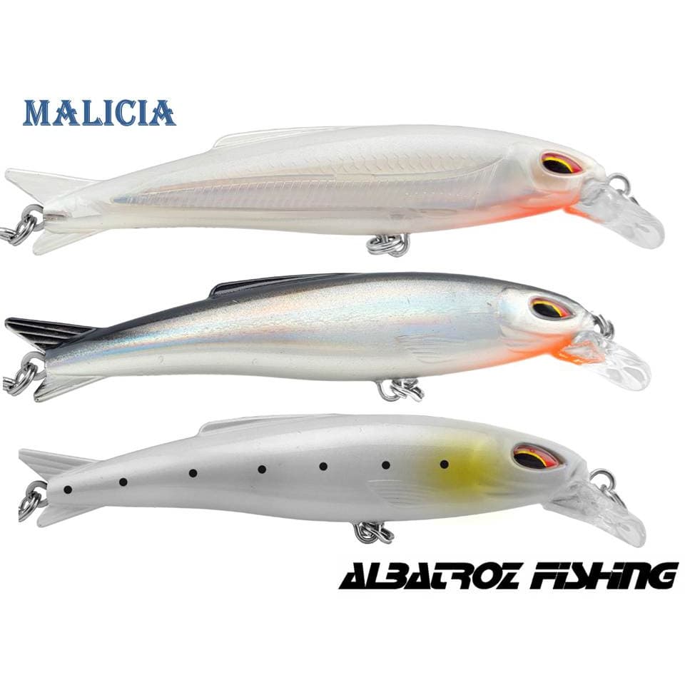 Isca Artificial Malicia 80 - Albatroz Fishing - 8,0 Cm 7 GR