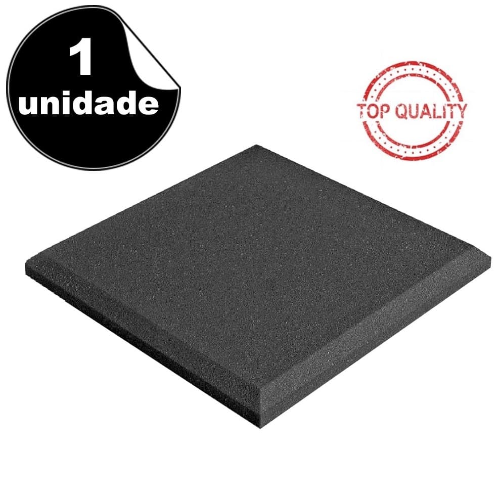 01 Placa Espuma Acústica Anti Ruídos Quarto Estúdio Anti Som Decorativa