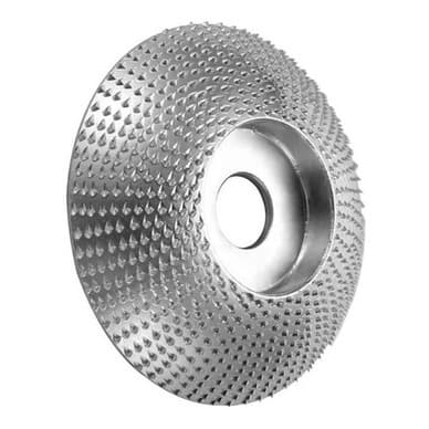 Roda Rebolo Disco Bisel De Angulo desbaste Lixar Moedor Madeira dura MDF Metal