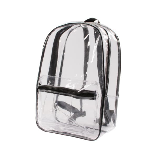 Mochila transparente, pvc transparente