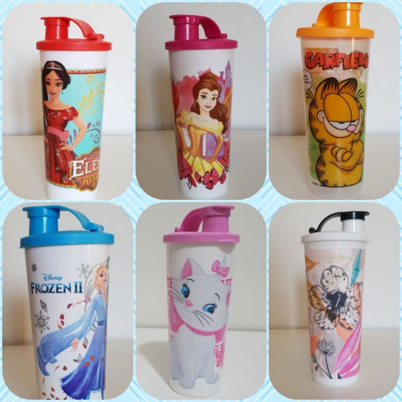 Copo Com Bico Infantil 470 ml Personagens / Estampas Variadas Original Tupperware®