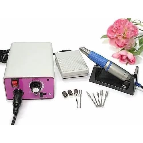 Lixadeira Unha Bivolt Até 25.000 Rpm Manicure  Salão  Beleza Profissional