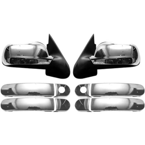 Kit Capa Retrovisor Maçaneta Cromada Gol G3 / G4 Gol Special
