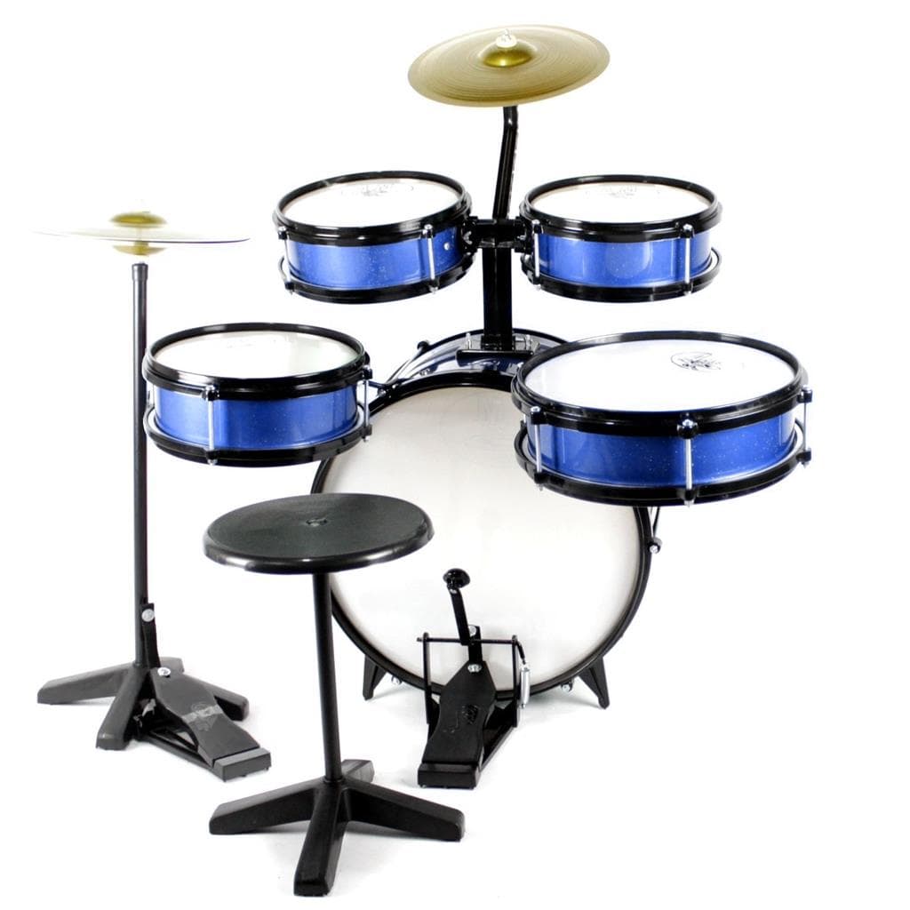 Bateria Infantil Rock Baby 2 Tons Profissional Com Chimbal - Rock Baby