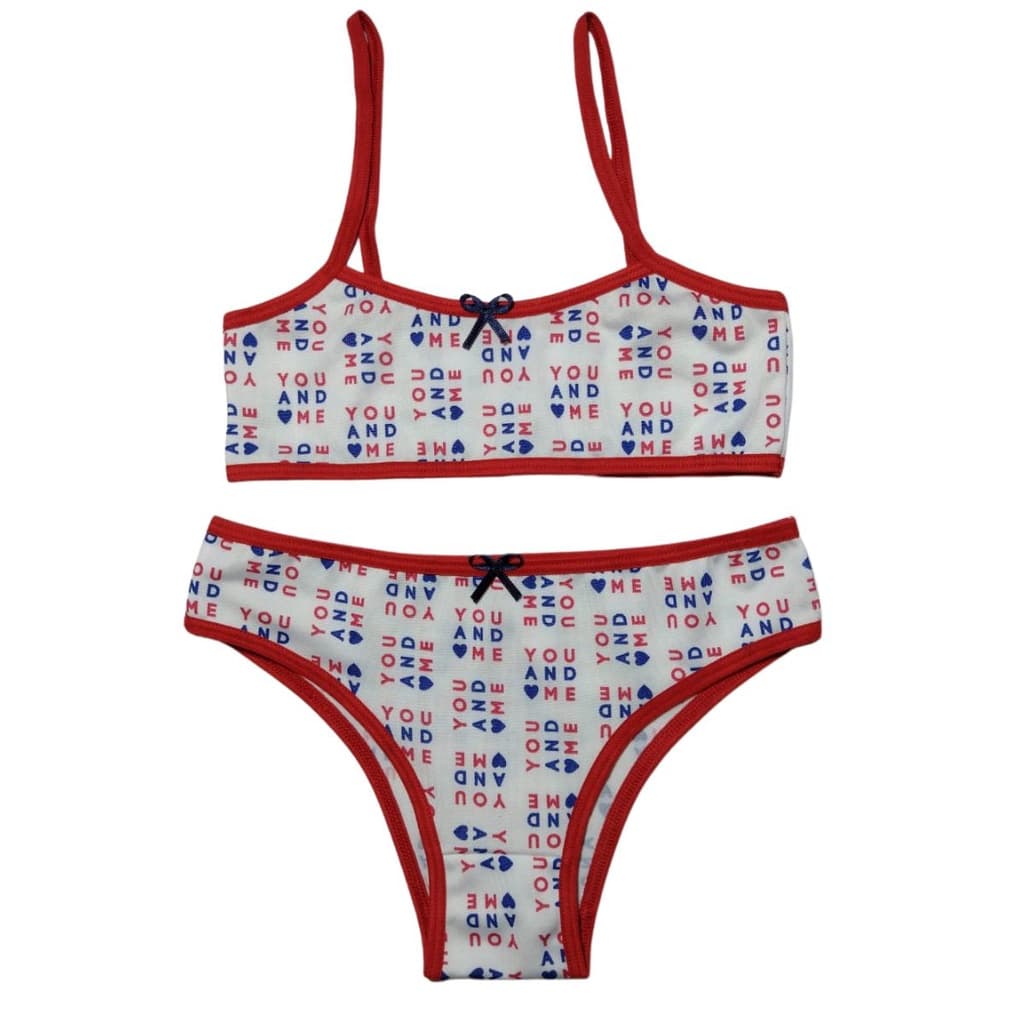 Kit 10 Conjunto Infantil  Menina moça  S/bojo