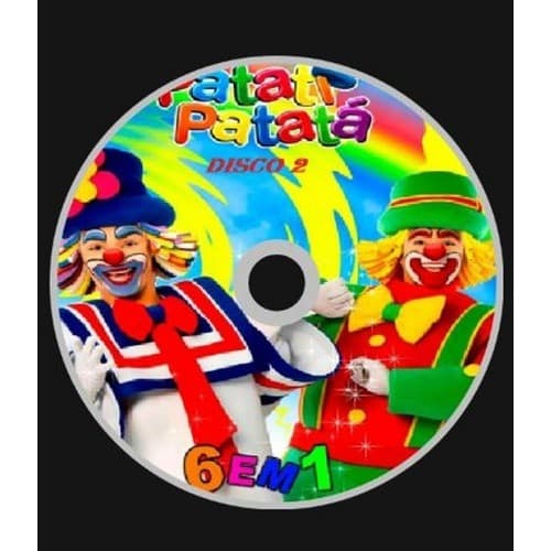 Patati Patata Super Coleção 6 Em 1 - 2 Dvds -Grandes Sucessos