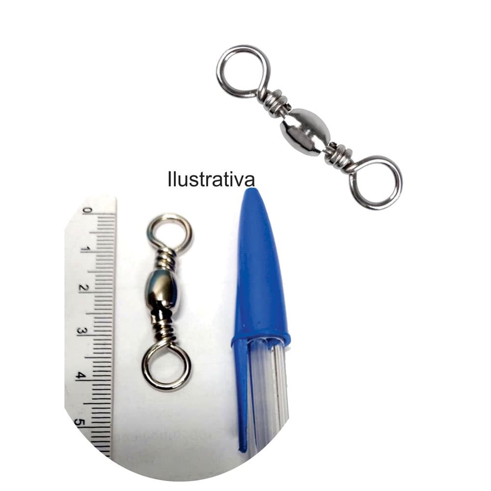 Kit C/10 Girador de Pesca Pesada Marine Sport 5/0 43mm 150kg