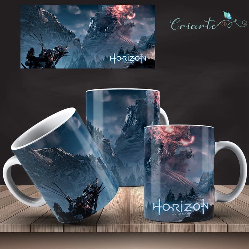 Caneca Porcelana Horizon Zero Dawn #02
