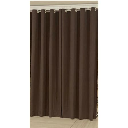 Cortina Rustica para Sala/Quarto Lisa  3,0m x 2,80m
