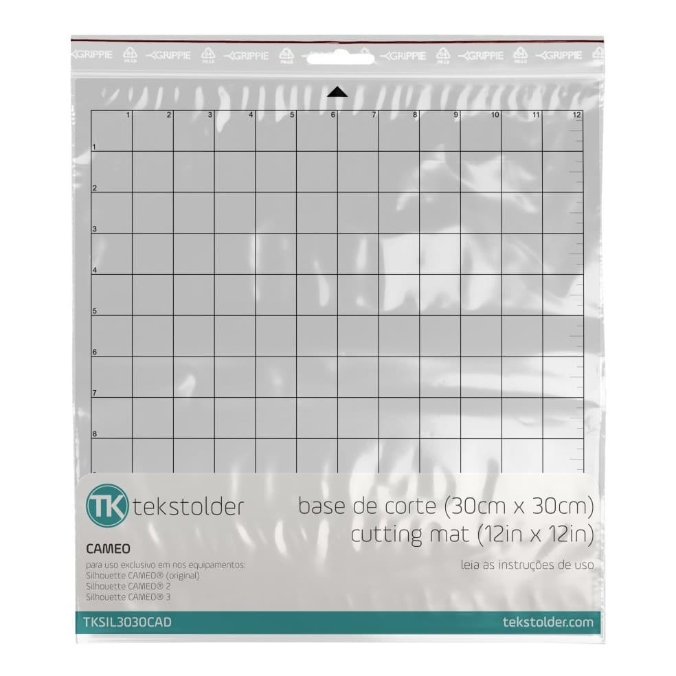 3 Bases De Corte Para Silhouette Cameo 30x30 Com Cola