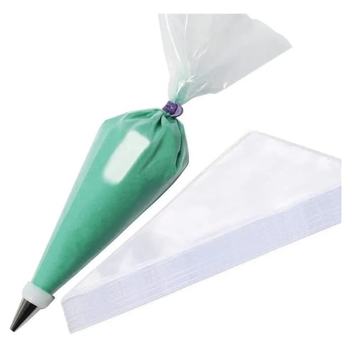 Saco Para Confeitar Médio Kit C/ 10 Unidades Descartáveis.