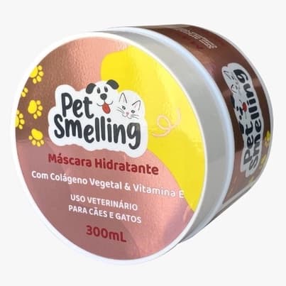 Máscara Pet Hidratante 300 Ml- Para Cães E Gatos - Com Colágino Vegetal E Vitamina E - Pet Shop