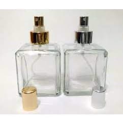 01-Frasco Cubo Cristal  Spray 250 ml