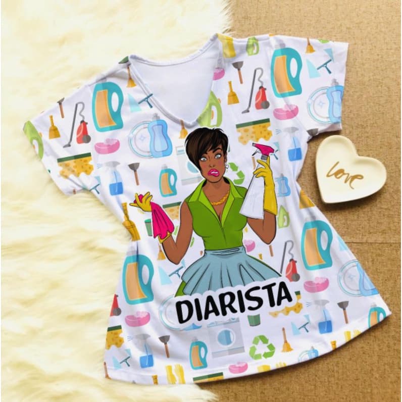 Camisa Profissão Limpezaa