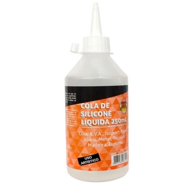 Cola de SILICONE Liquida 250 ml Leonora Cola Profissional
