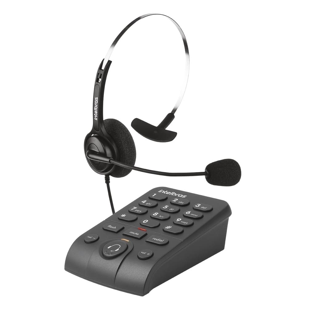 HEADSET INTELBRAS HSB 40 COM TECLADO 4013342
