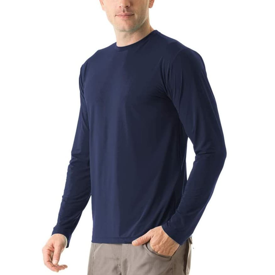 Camiseta UNISSEX Proteção Solar Uv 50+ Ice Tecido Gelado segunda pele praia ciclismo pesca sports