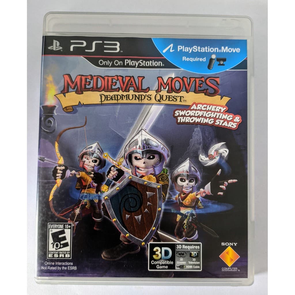 Medieval Moves Deadmund's Quest Original Mídia Física Ps3 Envio Imediato