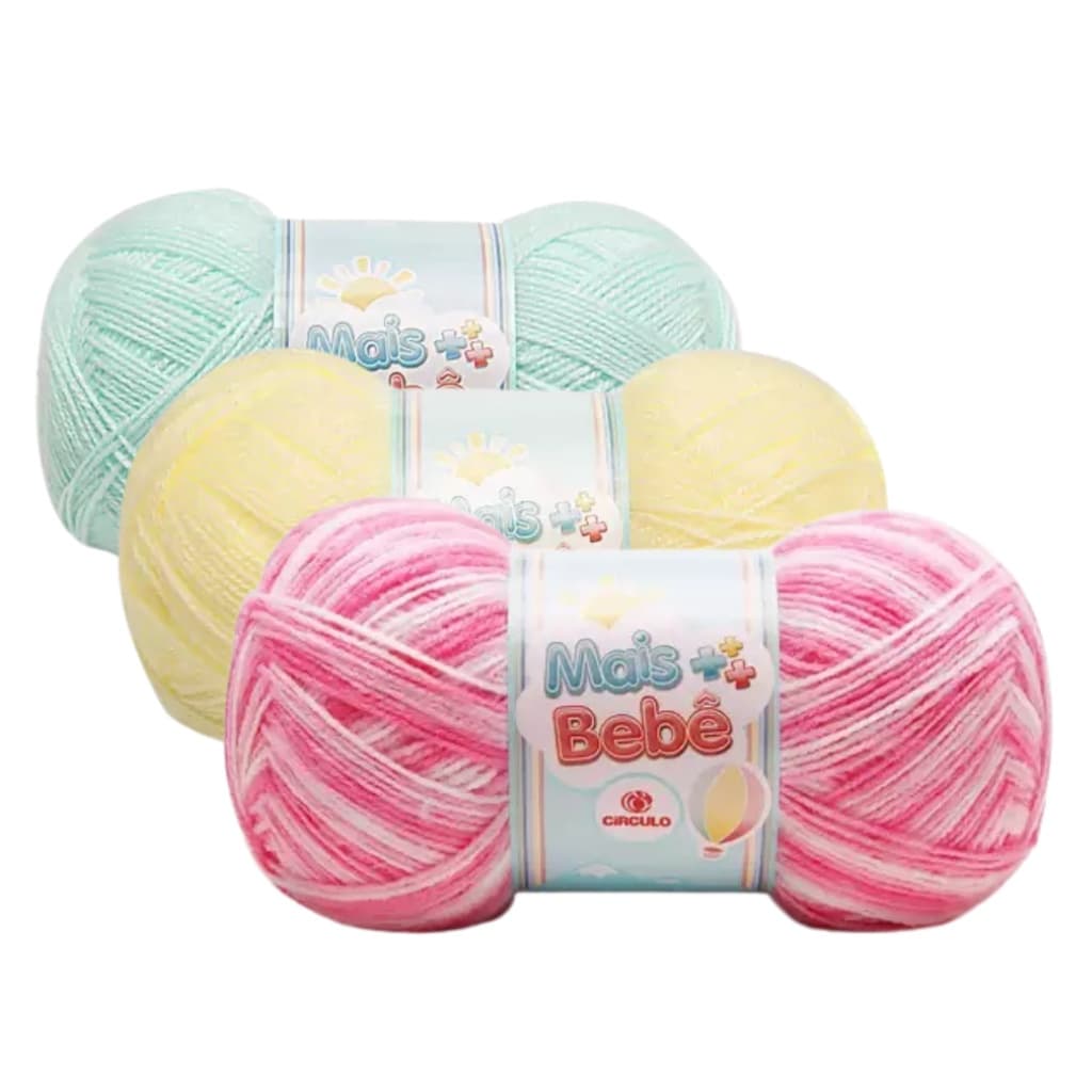 Lã Mais Bebe (Círculo) 100g