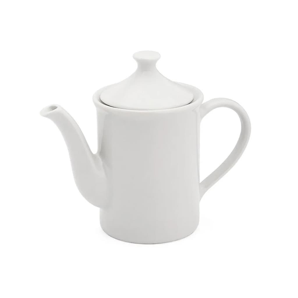 Bule 650ml Porcelana  Branca Chá ou Café