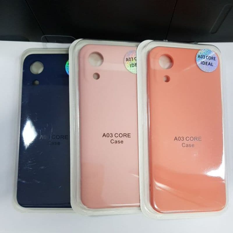 capa de celular para samsung A03 core por dentro aveludada