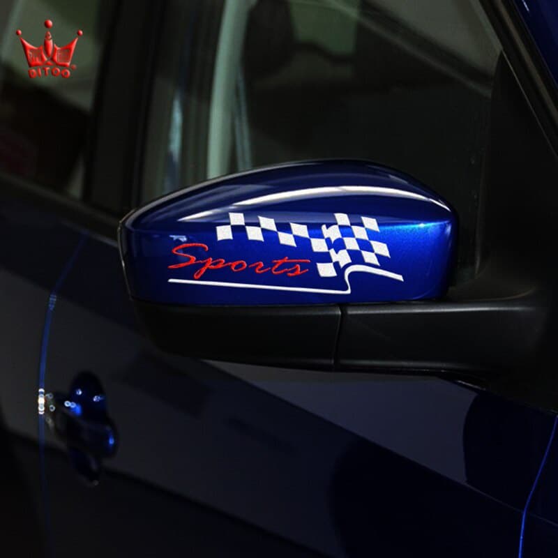acessorios adesivo Carro Sport Retrovisor Maçanetas Capô universal