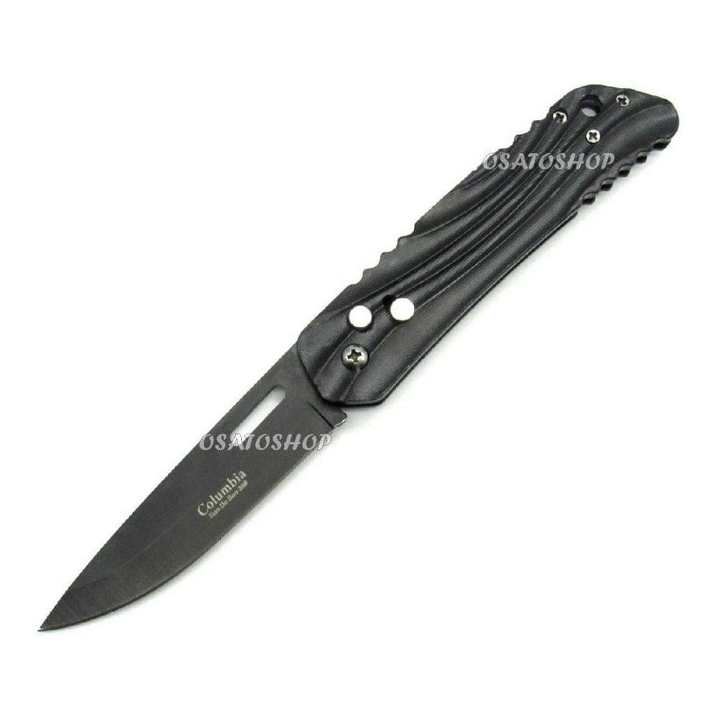 Canivete Automático 21cm Afiado, Trava De Segurança, Top