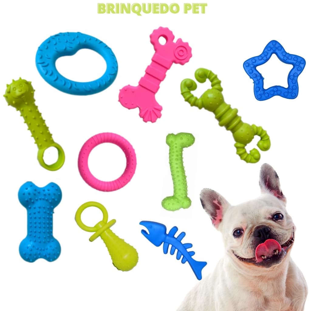 Brinquedo para Caes Mordedor Maciço para Pet Brinquedo de Cachorro