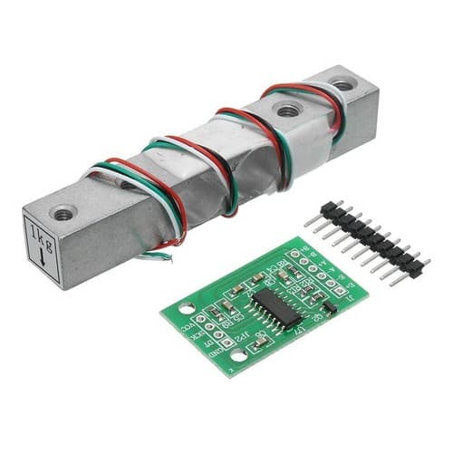 Hx711 + Célula De Carga 1kg Sensor De Peso Balança