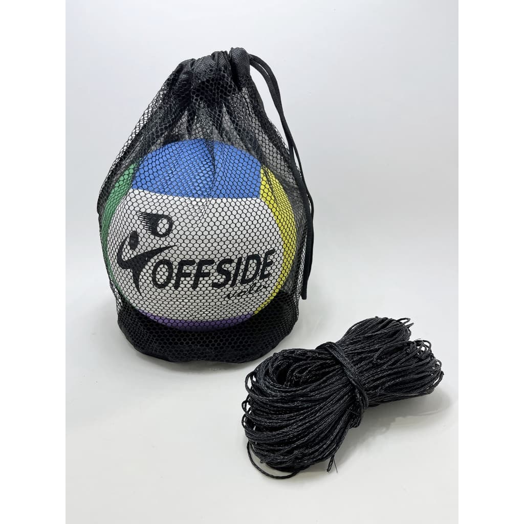Kit Bola de Volei Recreação Offside - Bola + Rede + Bolsa
