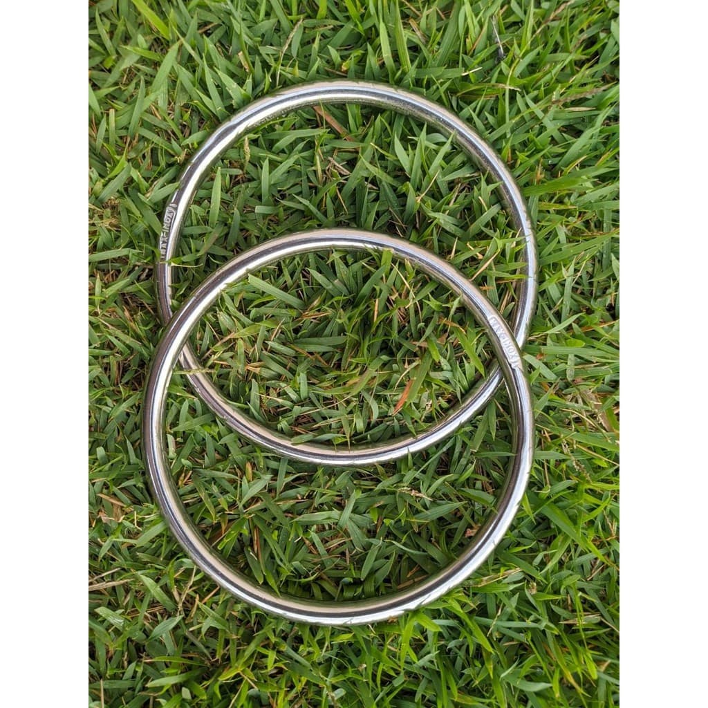 Estribo Estrivo Argola Inox Modelo Argolão + Frete Gratis