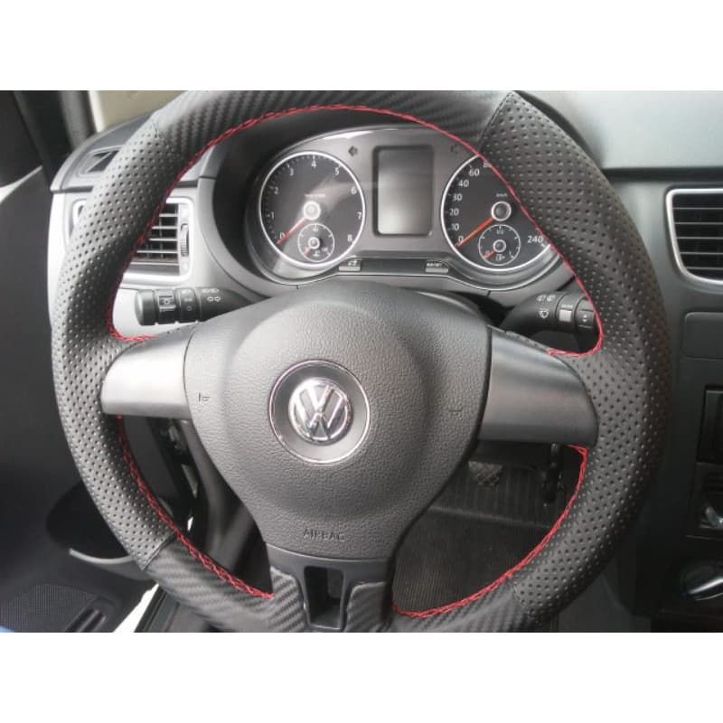 Capa De Volante Costurada Jetta/amarok/fox/golf/polo/saveiro