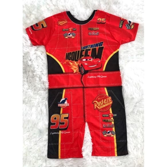 Fantasias Temática Carros McQueen Infantil Masculina Heróis Barato Menino Promoção
