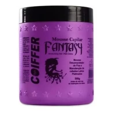 Mousse Capilar Fantasy Coiffer 500g Desamarelador