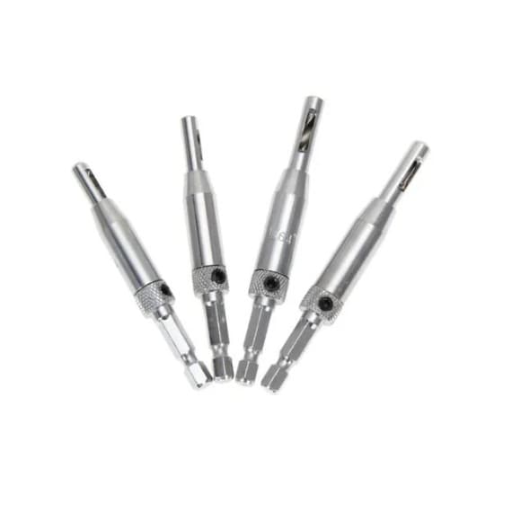 Kit 4 Brocas Centralizadoras Dobradiças Pronta Entrega