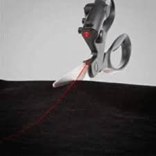 Tesoura Com Guia Mira Laser Corte Preciso Costura Patchwork