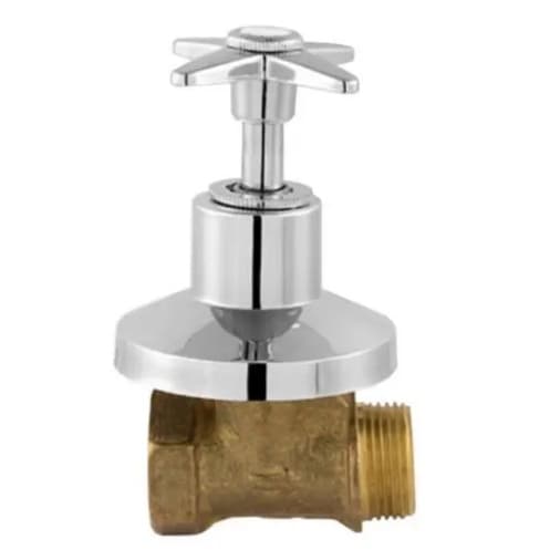 Registro de Pressão Para Chuveiro 1416 Cromado 3/4 Completo Vedante C-23 Metal