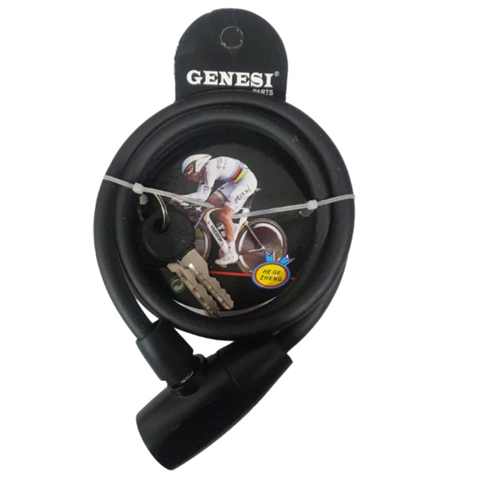 Cadeado Grosso Com Chave P/ Bicicleta Moto Anti Furto 9x100cm