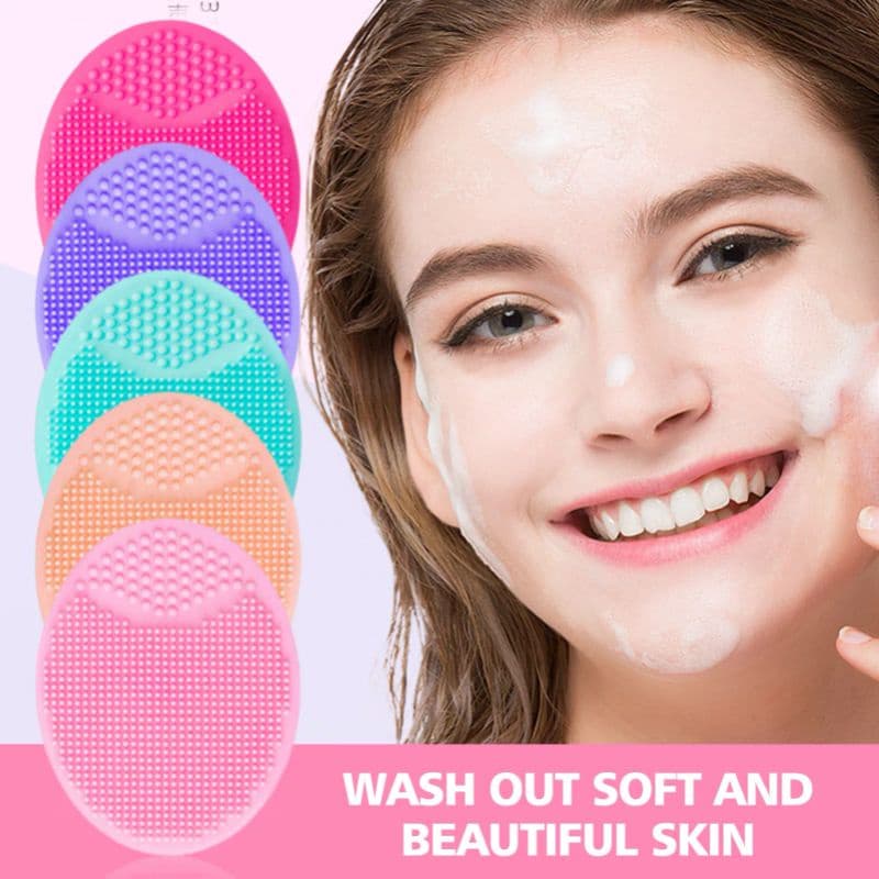 Escova de Limpeza Facial Esfoliação de Silicone Ferramenta de Beleza de Limpeza Profunda de Cravos Faciais