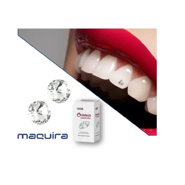 02 Unidades Piercing Crystal Maquira Dental