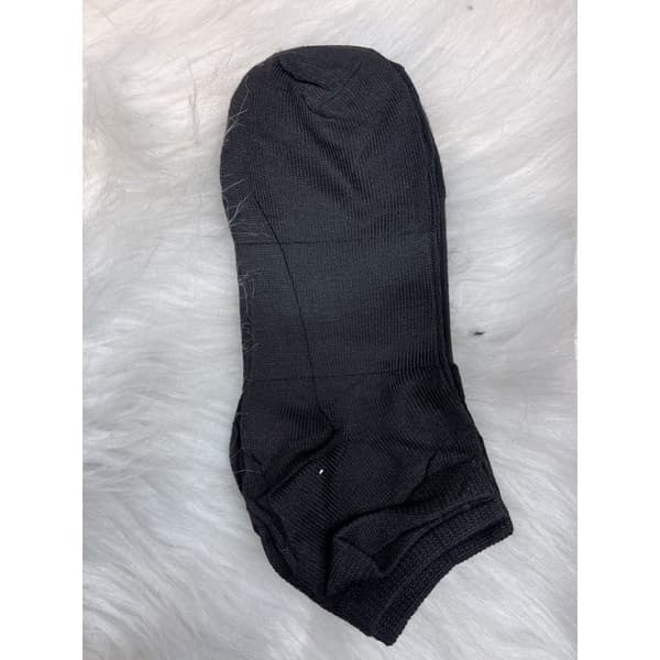 Kit 3 Pares de Meias Pretas Soquete (Cano Curto) Tmanho （35-40）
