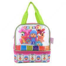 Lancheira Térmica Pocoyo Com Alças E Potinhos Santino