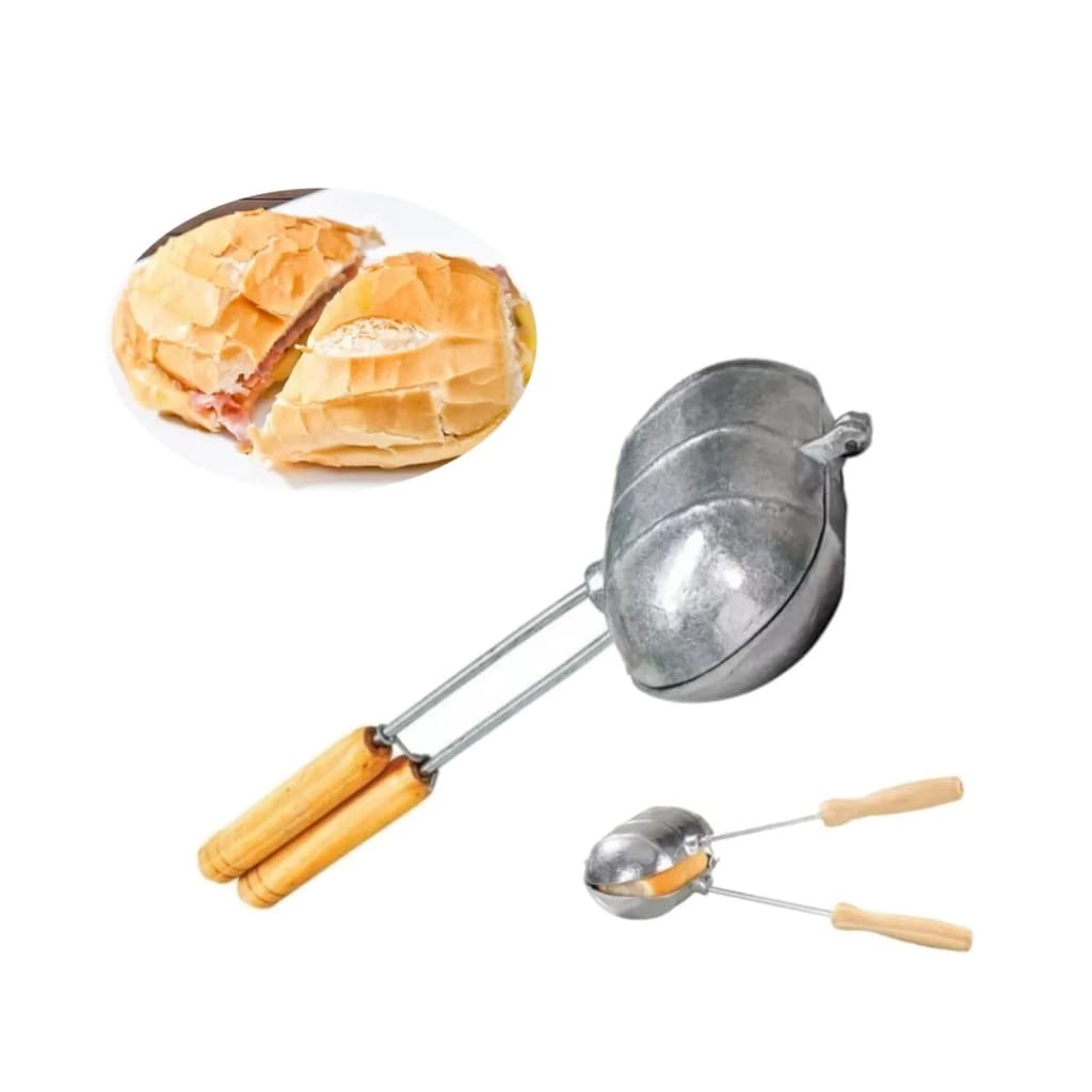 Pão Francês Na Sanduicheira Forma Para Misto Quente Caseiro