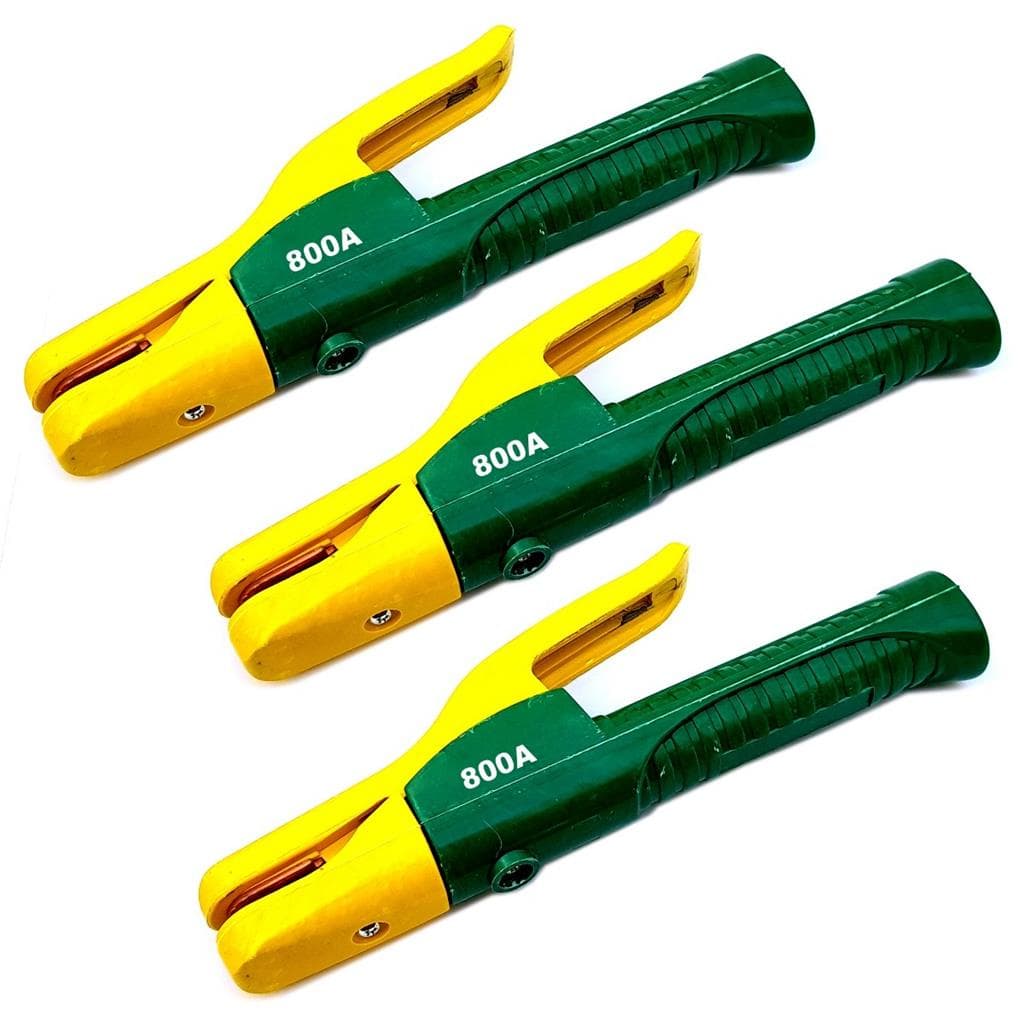 KIT 3 Alicate Uso Profissional Porta Eletrodo 800a Similar Artoch Corpo Em Resina Baquelite