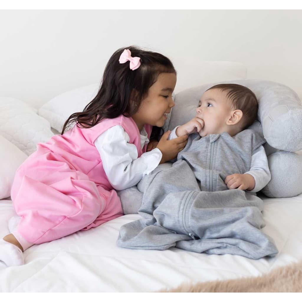 Meia Estação Saco De Dormir Pijama Infantil Bebê com Pezinho Em Moletinho