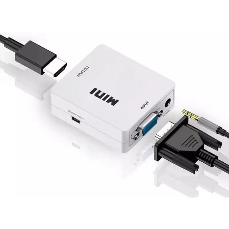 adaptador conversor VGA para HDMI (TV)