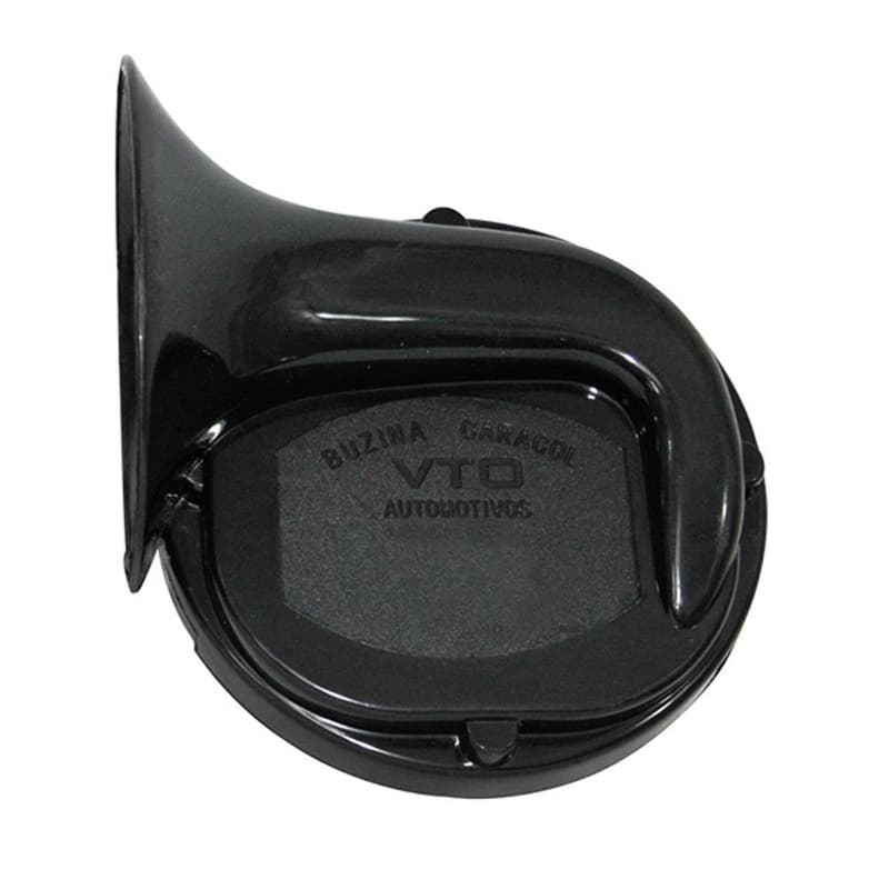 Buzina Caracol Universal 12v 1 Terminal C/suporte